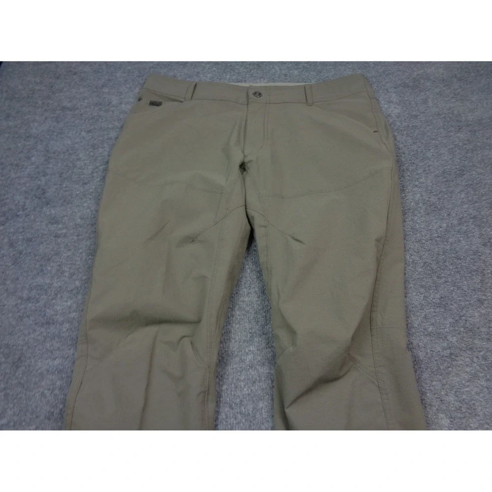 Kuhl Pants Mens 36x30 Brown Silencr Ripstop 5 Pocket Stretch Hiking Outdoor - Picture 4 of 11